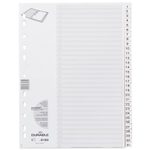 DURABLE Ordnerregister Vollformat 1-31 weiß - 1 Satz