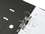 LEITZ 1008 Ordner Karton 5,2 cm DIN A4 - schwarz