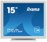 iiyama Monitor ProLite T1531SR-W3 LCD-Touch-Display 38 cm (15") weiß