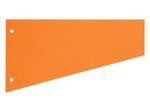 herlitz Trennstreifen Trapez orange - 100 Stück