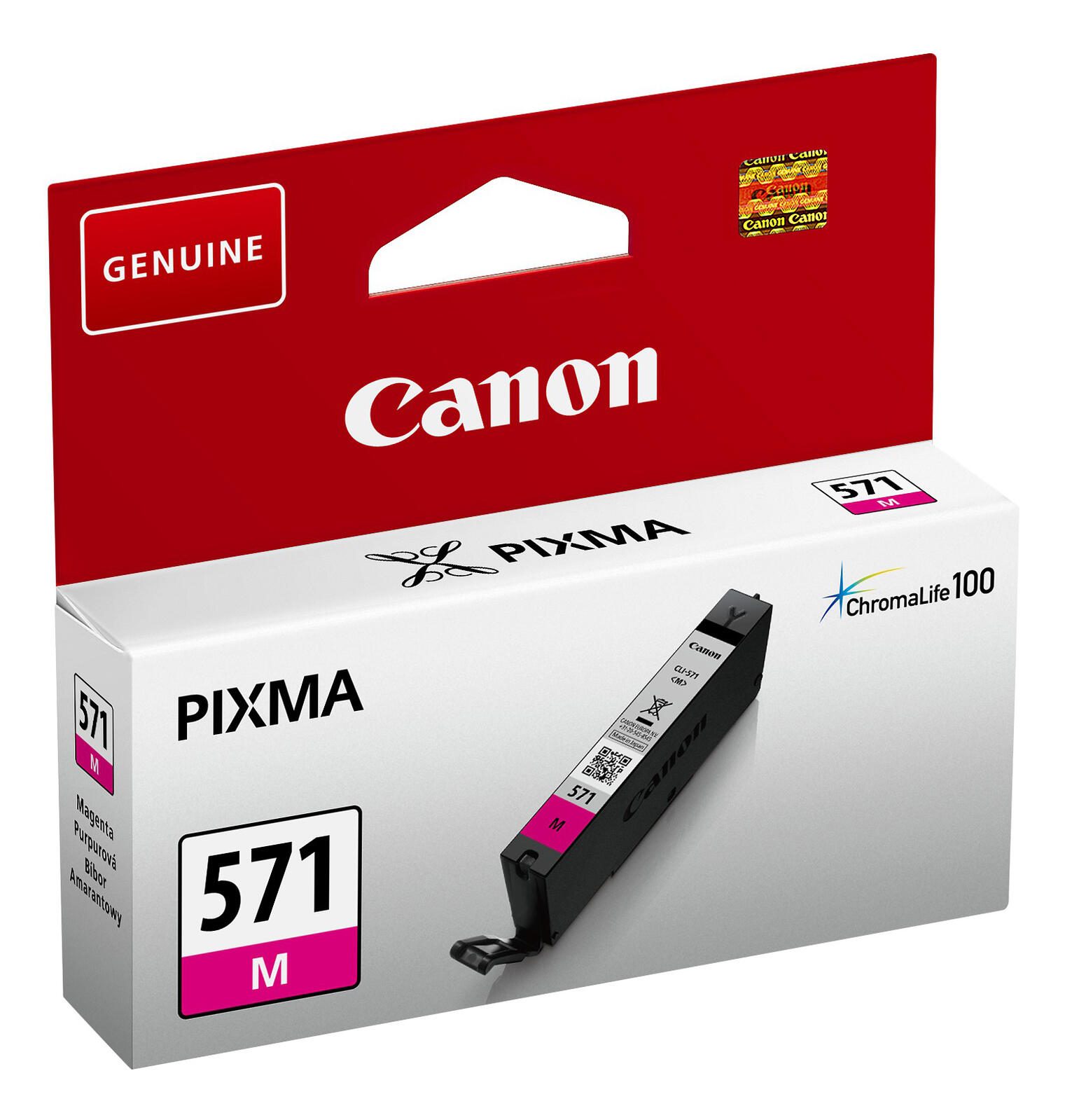 Canon Original CLI-571M Druckerpatrone - magenta (0387C001)