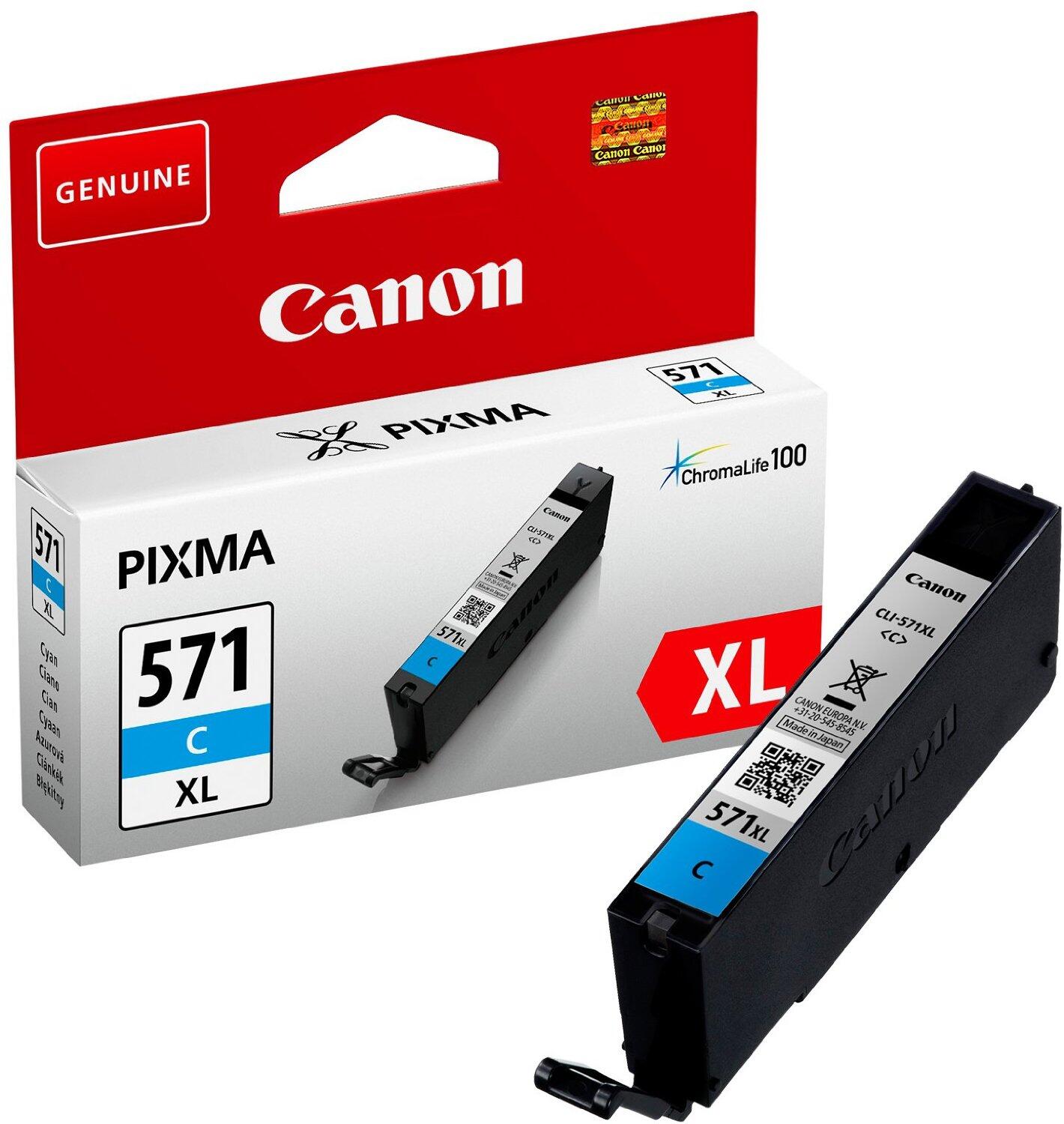 Canon Original PGI-570XL/CLI-571XL Druckerpatronen - 5er Multipack (CMYK/PGBK)
