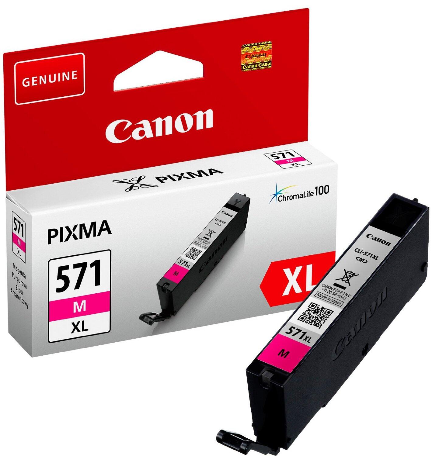 Canon Original PGI-570XL/CLI-571XL Druckerpatronen - 5er Multipack (CMYK/PGBK)