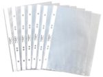 DURABLE Prospekthüllen DIN A5 transparent genarbt 0,06 mm - 100 Stück