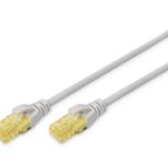 DIGITUS Patch-Kabel RJ-45 (M) zu RJ-45 (M) 1m Kupfer U/UTP Cat 6a grau (DK-1613-A-010)
