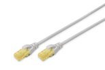 DIGITUS Patch-Kabel RJ-45 (M) zu RJ-45 (M) 10m Kupfer U/UTP Cat 6a grau (DK-1613-A-100)