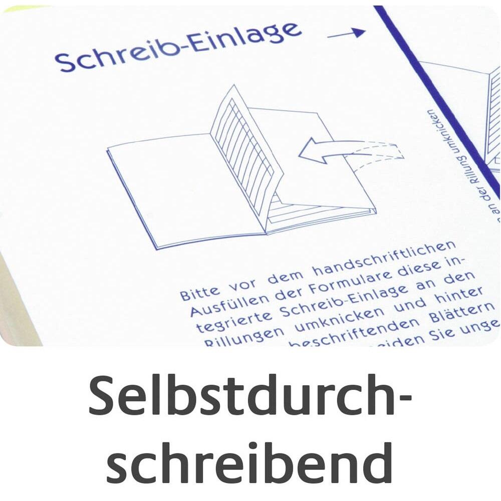 AVERY Zweckform Quittung für Kleinunternehmer (ohne MwSt.) Formularbuch 1742