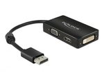 DeLOCK Adapter DisplayPort 1.1 zu VGA / HDMI / DVI
