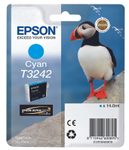 Epson Original T3242 Druckerpatrone cyan 14ml (C13T32424010)