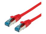 VALUE - Patch-Kabel rot RJ-45 (M) zu RJ-45 (M) - 1 m - SFTP, PiMF - CAT 6a