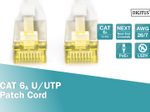 DIGITUS Patch-Kabel RJ-45 (M) zu RJ-45 (M) 7m Kupfer U/UTP Cat 6a grau (DK-1613-A-070)