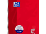 OXFORD Collegeblock A4+ - Lineatur 28 kariert - 80 Blatt