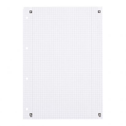 OXFORD Collegeblock A4+ - Lineatur 28 kariert - 80 Blatt