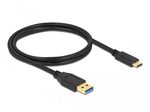 DeLOCK Kabel SuperSpeed USB-A zu USB Type-C 1m