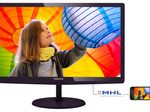 Philips Monitor E-line 247E6LDAD LCD-Display 59,9 cm (23,6") schwarz/rot
