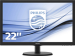 Philips Monitor V-line 240V5QDSB LCD-Display 60,5 cm (23,8") schwarz