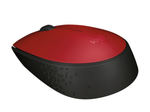 Logitech M171 Maus (kabellos, rot)