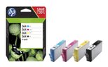 HP Original 364 Druckerpatronen 4er-Set schwarz, cyan, magenta, gelb 1.150 Seiten 15ml (N9J73AE)