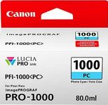 Canon Original PFI-1000PC Druckerpatrone - fotocyan (0550C001)