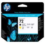 HP Original 72 Druckkopf schwarz matt gelb 130ml (C9384A)