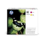 HP Original 91 Druckkopf magenta gelb 775ml (C9461A)