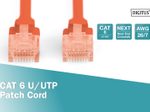DIGITUS Patch-Kabel RJ-45 (M) zu RJ-45 (M) 3m CCA U/UTP Cat 6 rot (DK-1612-030/R)