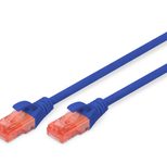 DIGITUS Patch-Kabel RJ-45 (M) zu RJ-45 (M) 1m CCA U/UTP Cat 6 blau (DK-1612-010/B)