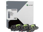 Lexmark Original Entwicklereinheit 3er-Set cyan, magenta, gelb (72K0D50) für CS82x, CX8xx