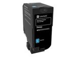Lexmark Original Toner - cyan (74C20C0) für CS720de/dte, CS725de/dte, CX725de/dhe/dthe