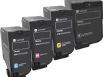 Lexmark Original Toner - 4er Multipack für CS720de/dte, CS725de/dte, CX725de/dhe/dthe