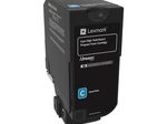 Lexmark Original Toner - cyan (74C2HC0) für CS725de/dte