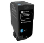 Lexmark Original Toner - cyan (74C2SC0) für CS720de/dte, CS725de/dte, CX725de/dhe/dthe