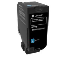 Lexmark Original Toner - cyan (74C2SC0) für CS720de/dte, CS725de/dte, CX725de/dhe/dthe