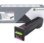 Lexmark Original Toner Standard Variante - CX820 magenta 17.000 Seiten (82K0H30)
