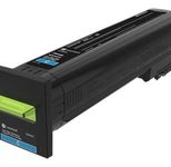 Lexmark Original Toner cyan 17.000 Seiten (82K2HC0) für CX820de/dtfe, CX825de/dte/dtfe, CX860de/dte/dtfe