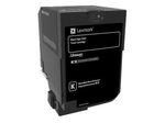 Lexmark Original Toner Standard Variante - CX725 schwarz 25.000 Seiten (84C0H10)