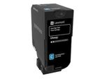 Lexmark Original Toner Standard Variante - CX725 cyan 16.000 Seiten (84C0H20)