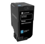 Lexmark Original Toner Standard Variante - CX725 cyan 16.000 Seiten (84C0H20)