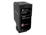Lexmark Original Toner Standard Variante - CX725 magenta 16.000 Seiten (84C0H30)