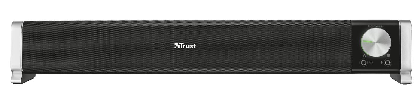 Trust Asto Soundbar-Lautsprecher für PC und TV-Gerät - Schwarz