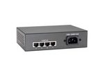 LevelOne Switch 5 Fast Ethernet-Ports mit 4 PoE-Ports 65W (FEP-0511)