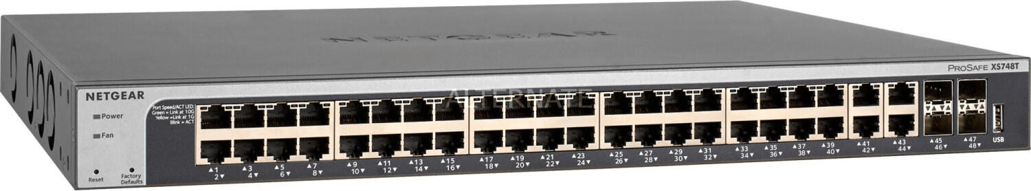 Netgear XS748T 44-Port 10-Gigabit Smart Managed Pro Switch