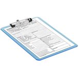 MAUL Klemmbrett MAULneon 2340631 DIN A4 Kunststoff - neonblau