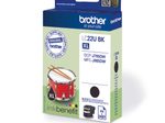 Brother Original LC-22UBK Druckerpatrone schwarz 2.400 Seiten (LC22UBK)