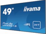 iiyama Digital Signage ProLite LH4981S-B1 LED-Display 123,2 cm (48,5") schwarz