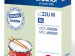 Brother Original LC-22UM Druckerpatrone magenta 1.200 Seiten (LC22UM)