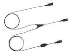 Jabra Quick Disconnect Supervisor Y-Cord / Mute Switch