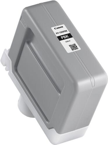 Canon Original PFI-1300PBK Druckerpatrone - fotoschwarz 330ml