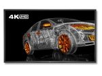 NEC Large Format MultiSync X841UHD-2 LCD-Display 213,46 cm (84") schwarz