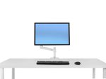 Ergotron LX Monitorarm Tischhalterung für einen 38,36 cm 34 Zoll Monitor weiß